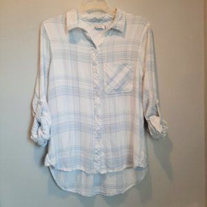 Kenneth Cole Reaction Flannel Plaid Shirt - M